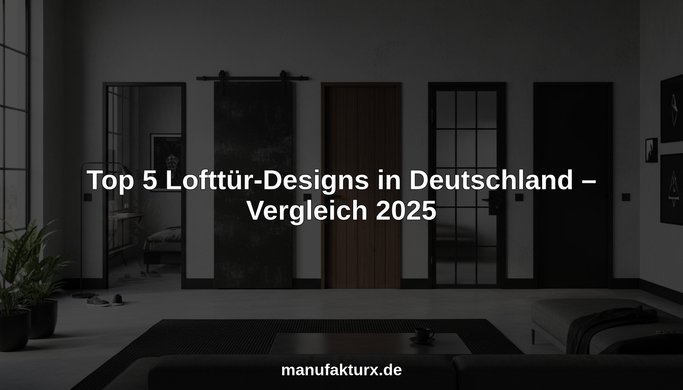 Top 5 Lofttür-Designs in Deutschland hero header image